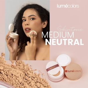 Lumecolors Loose Powder / BEDAK TABUR LUMECOLORS Ringan Di Wajah