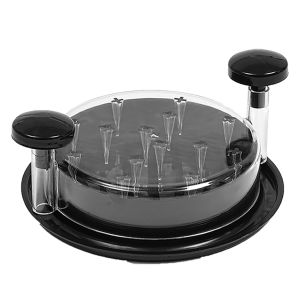 (local delivery) Kebidumei Chicken Shredder Twist Meat Separator Tool - Manual Pulled Pork Shredder for Salad Tacos & Pet Food BPA Free Kitchen Gadget