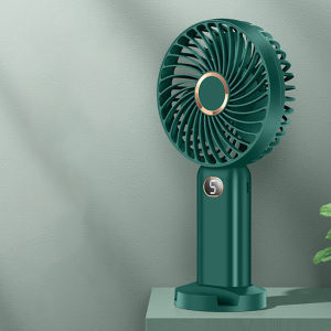 【Ready Stock】Vimite Người hâm mộ cầm tay Portable Mini Fans USB Rechargeable Electric Gió mạnh Fan 5-Speed Adjustable Air Cooler 4000MAH