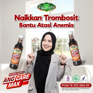 Madu angcare Max Sari Kurma Madu Angcare Max Darusyifa isi 470 gr BPOM untuk demam berdarah DBD tipes Typus