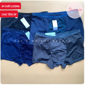 COMBO 4 QUẦN LÓT ĐÙI NHẬT ĐÁY 100% COTTON HỮU CƠ   QUẦN SỊP ĐÙI NAM THÔNG HƠI MUJI THOÁNG MÁT CAO CẤP CO GIÃN 4 CHIỀU - Nội Y Đồ Lót : Beteen