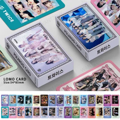 30pcs Korea Kpop Lomo HD Photo Mini Card Album Blackpink Born Pink Twice Baby Monster Aespa Itzy New Jeans LE SSERAFIM