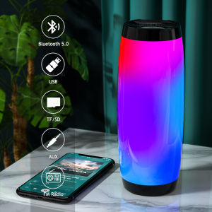 🔥Sản phẩm gốc + Miễn phí vận chuyển🔥LED Loa Bluetooth Radio FM di động bass không dây loa siêu trầm âm nhạc Máy nghe nhạc Boombox USB AUX TF caixa de Som portatil