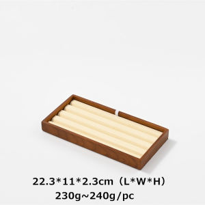 Oirlv Wooden Diamond Necklace Pendant Display Tray Jewelry Organizer Jewelry Display Storage Tray Holder P045 P046