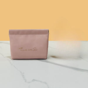 Coin Wallet Simple Protable Mini Lipstick USB Cable Storage Ins Cosmetic Bag Make Up Bag