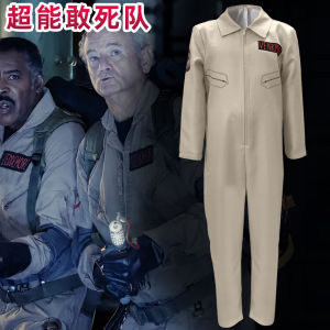 Halloween Expendables cos Costume Childrens Print Uniform onesie Ghostbusters Costume Cosplay Gifts