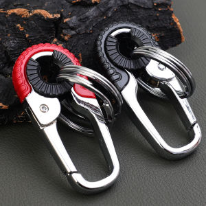 3PCS Car Key Buckle Stainless Steel Original High Quality Key Ring Key Chain Hook Outdoor Carabiner Climbing Keyfob for Men Gift