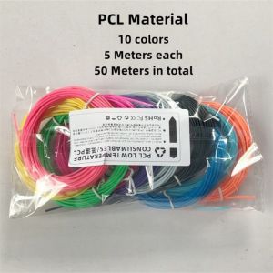 COD Murah Suhu Rendah 3D Printing Pen 3D Pen -Free PCL Filament Arts Printer Making Doodle Arts Crafts-USB Cable