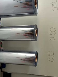 Plastik Mika Kaku Rigid PVC Bening Tebal 020mm Lebar 140cm Mika Souvenir Ecer Meteran