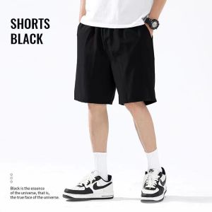 Men Shorts Casual Short Pants Men Summer Sports Shorts Ice Silk Shorts Loose Comfortable half Shorts Drawstring Shorts