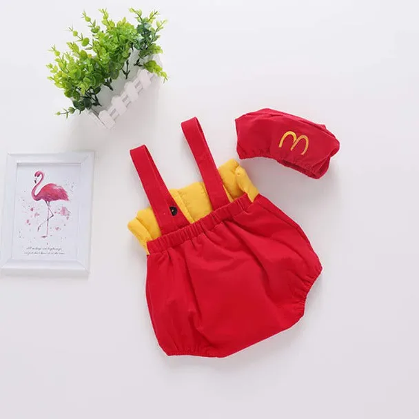 EASY WEARHOUSE Cute Baby McDonald Fries Costume Photo Shooting