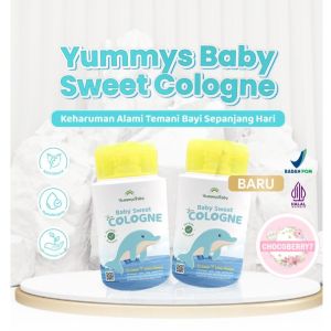 Yummys Baby Sweet Cologne 100ml Parfum Bayi Halal Natural Baby Parfume 100 mL