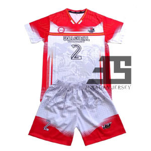 Setelan dan atasan jersey Bola voli pria wanita uniseks 8907 Fullprinting sublimation size S M L XL XXL