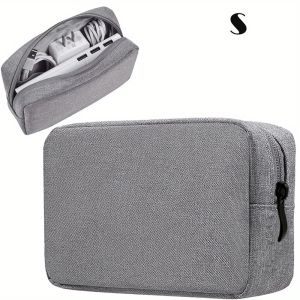 ZEEMIN Storage Bag Cable Cord Organizer Travel Bag Small Electronics SD Card Power Bank Storage Bag