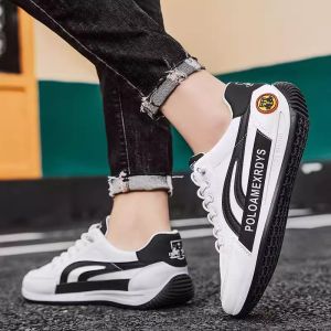 LH Shoes - รองเท้าผ้าใบระบายอากาศสไตล์เกาหลี รองเท้าสลิปออน สีขาว แฟชั่นใหม่ กันลื่น ทนทานต่อการสึกหรอ พร้อมส่ง