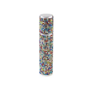 OMQAIO 10ML Chai xịt nước hoa Đá quý đầy đủ Trống rỗng Chai nước hoa có thể nạp lại Thời trang Chống rò rỉ Hộp đựng mỹ phẩm Sử dụng khi đi du lịch