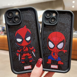 Marvel Casing for Samsung Galaxy A15 A35 A55 A25 A24 A54 A34 A14 A13 5G A23 LTE Spide-Man Cartoon Phone Case Silicone Soft Shockproof Protection Back Cover