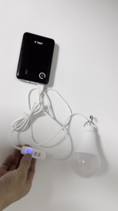 10W USB LED Light Bulb Easy to Use as Portable Emergency Lighting in Home or Camping Powered by USB