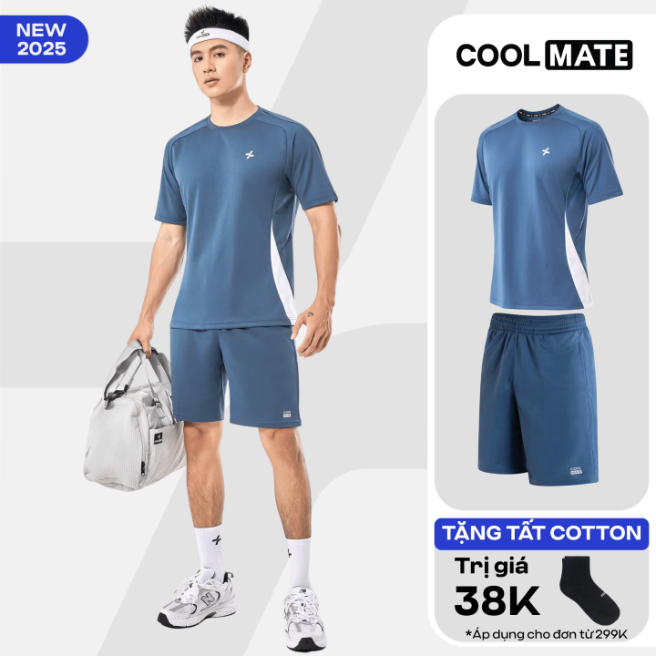 [SALE TẾT][TẶNG QUÀ ĐƠN TỪ 299K]Set thể thao Promax Áo thun Sideflow và ...