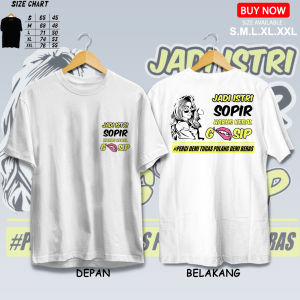 kaos kata-kata jadi istri sopir harus kebal - kaos distro keren tshirt atasan pria dan wanita