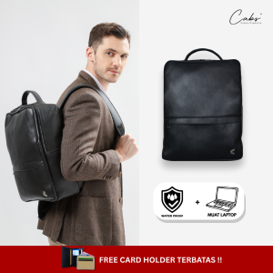 CABS POCKET - Tas Ransel Pria Waterproof Backpack Traveling Kerja Muat Laptop 16 Inch - Baskara Bag