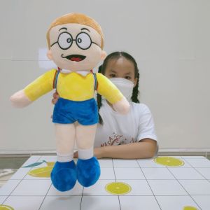 (TẶNG TIGER) ĐỒ CHƠI GẤU BÔNG XUKA NOBITA 40CM