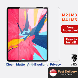 LionShield ImpactProof iPad 11th (A16)/10th Generation/Air 8/7/6 11/13 inch M4 M3 M2/Air 5/4/Pro 11 M5 M4/12.9/Mini 7/6 Screen Protector Tempered Glass