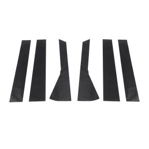 Cornerr JeCa Car Window Middle Pillar Plate Decoration Stickers Protector Cover For Ford Bronco Sport 2021 UP Auto Exterior Accessories 7M5T2