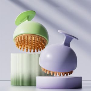 GUAIP Scraping Tool Body Meridian Brush Spa Therapy Anti Cellulite Abdomen Massage Brush Relaxation Wet Dry Use Women