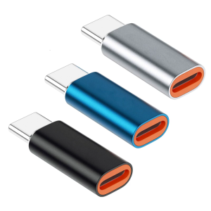 ตัวแปลงสัญญาณไฟเป็น USB ตัว C ติดตั้งง่ายความเข้ากันได้ของอุปกรณ์สากลโลหะแข็งสร้างรองรับการชาร์จ QC100W