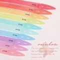 Jelly Nude Gel  Set, 10Pcs Sheer Milky White Pink Transparent Gel Polish Kit UV LED  Polish Colors Varnish Nail Art DIY Salon 7ML. 