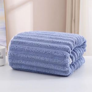 Bath Towel Wholesale Large Absorbent Towels Quick Drying Tuala Mandi Serap Air 瑚绒毛巾 家用毛巾