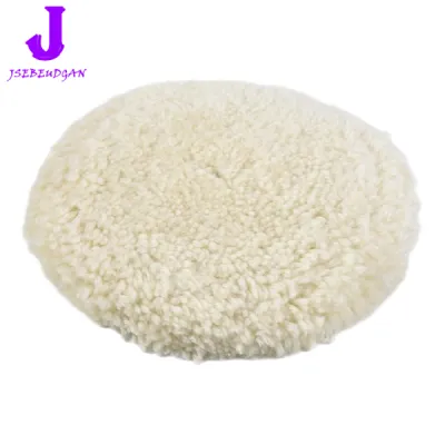 7 นิ้ว 180 มิลลิเมตรผ้าขนสัตว์อ่อนนุ่มทำความสะอาดขัดเงา Bonnet Pad สำหรับรถน้ำยาขัดเงารถ - INTL