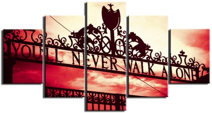 Canvas Art paintings Wall Decor LFC Liverpool Football Club Youll Never ...