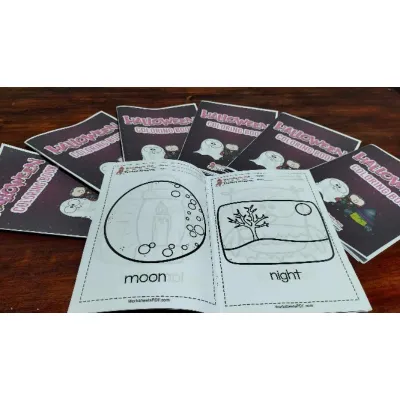 COLORING BOOKLET FOR KIDS (Papel ang Cover) 5x7 inches size