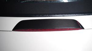 OnlyF U For Mazda MX-5 MX5 Miata 2016-2023 Carbon Fiber Car Roof Rear Braking Light Frame Cover Sticker Trim Exterior Accessories 8N6Y2