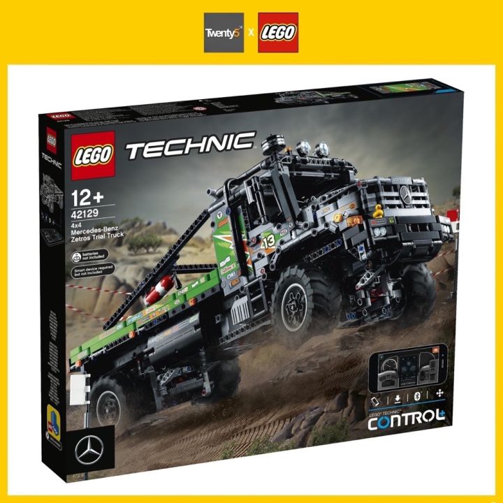 LEGO Technic 42129 Mercedes-Benz Zetros Trial Truck เลโก้ของใหม่ ของแท้ ...