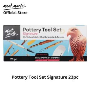 Mont Marte Pottery Tool Set Signature 23pc