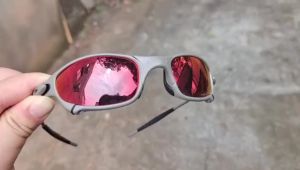 UV400 Bicycle Sunglasses Metal Frame Outdoor Cycling Eyewear with Case for Riding