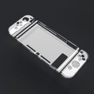 Pelindung Nintendo Switch OLED Soft Crystal Case Casing TPU Mika Transparan Protective Cover