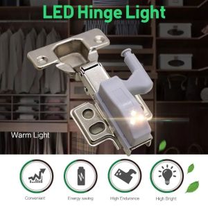 LAMPU ENGSEL PINTU LEMARI ENGSEL LAMPU PINTU LEMARI NYALA OTOMATIS LAMPU ENGSEL LED BONUS BATERAI
