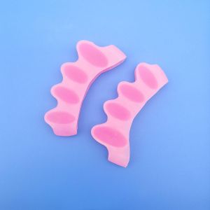 DIDI 2pcs Gel Toe Separators Restore Toes to Original Shape Toes Corrector Separators for Overlapping Bunions and Blisters