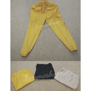 FEMMESHOPA-CELANA JOGER/CELANA KEKINIAN/CELANA KOREA-YX PANTS CARGO SANTANA