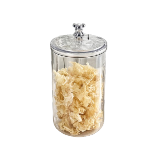 Mainland Toples Lebaran Toples Biskuit / Toples Camilan Multifungsi / Makanan Lebaran / Camilan / Kue Kering Toples Bening Elegan / Toples Lebaran Tertutup HSB787