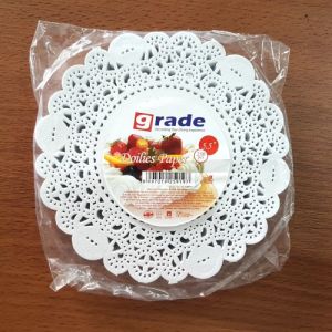 50Pcs Kertas Renda Alas Renda