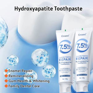 [Improve Yellow Teeth/Freshen Breath] Oral Cleaning Apatite Hydroxy Toothpaste Stain Removing Whitening Toothpaste Hydroxyapatite Toothpaste Stain Removal Toothpaste