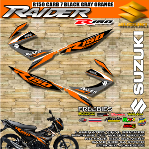 Raider 150 carb Decals Sticker With Freebies