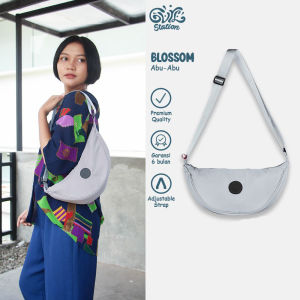 Tas Selempang Wanita Tas Slingbag Puff Blossom Warna Abu-Abu Series By Atva Bags