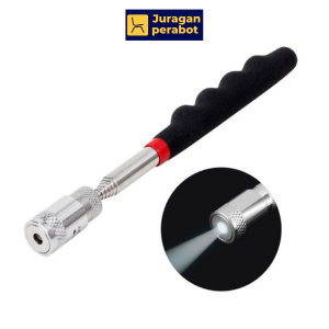 Alat Magnetik Tongkat Telescopic Magnet Pick Up Tool LED - Magnetic8LB