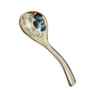 HJKL Khuấy Trẻ em Gốm Phong Cách Nhật Bản Đồ ăn Trộn Bộ đồ ăn Dao kéo Soup Thìa Nhà bếp Đồ Dùng